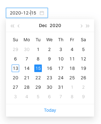 Ant Design DatePicker
