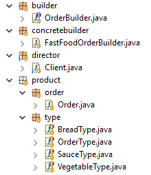 Cài đặt Builder Pattern như thế nào?