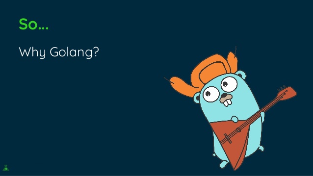 khi nào nên dùng golang