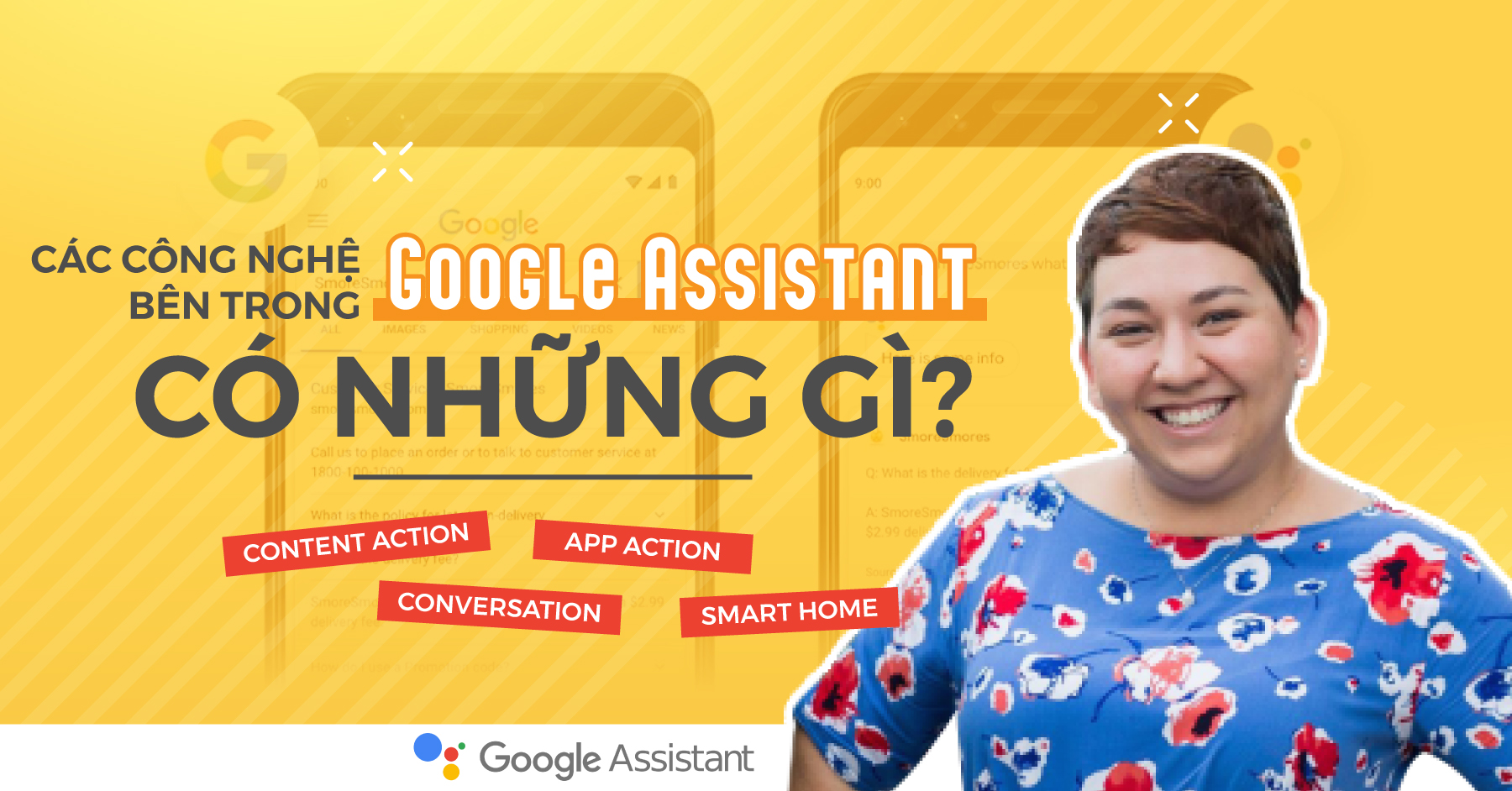 Phát triển và tận dụng Google Assistant theo nhiều cách khác nhau