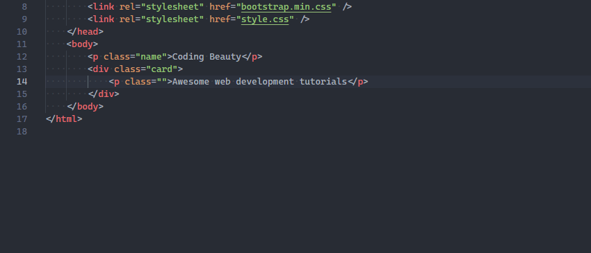 Intellisense-for-CSS-Class-Names-inHTML