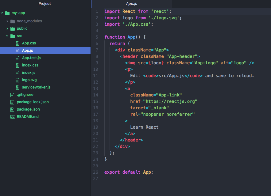 Code React.js