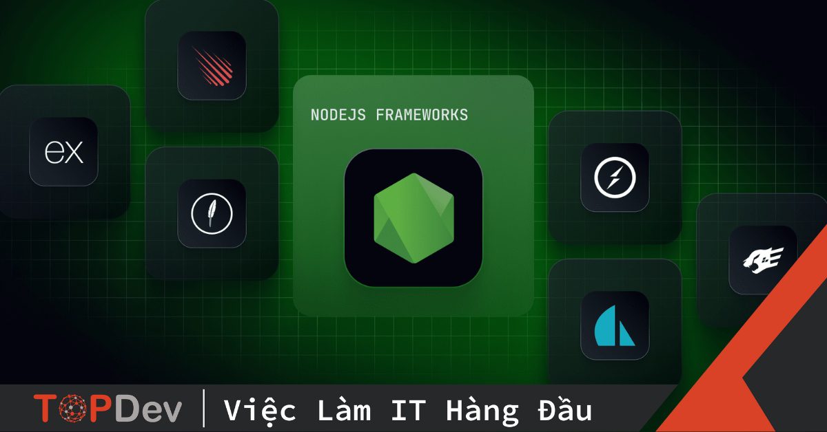 Top 10 framework NodeJS tốt nhất cho developer 2024