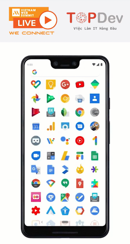 Google Assistant giai quyet cac icon