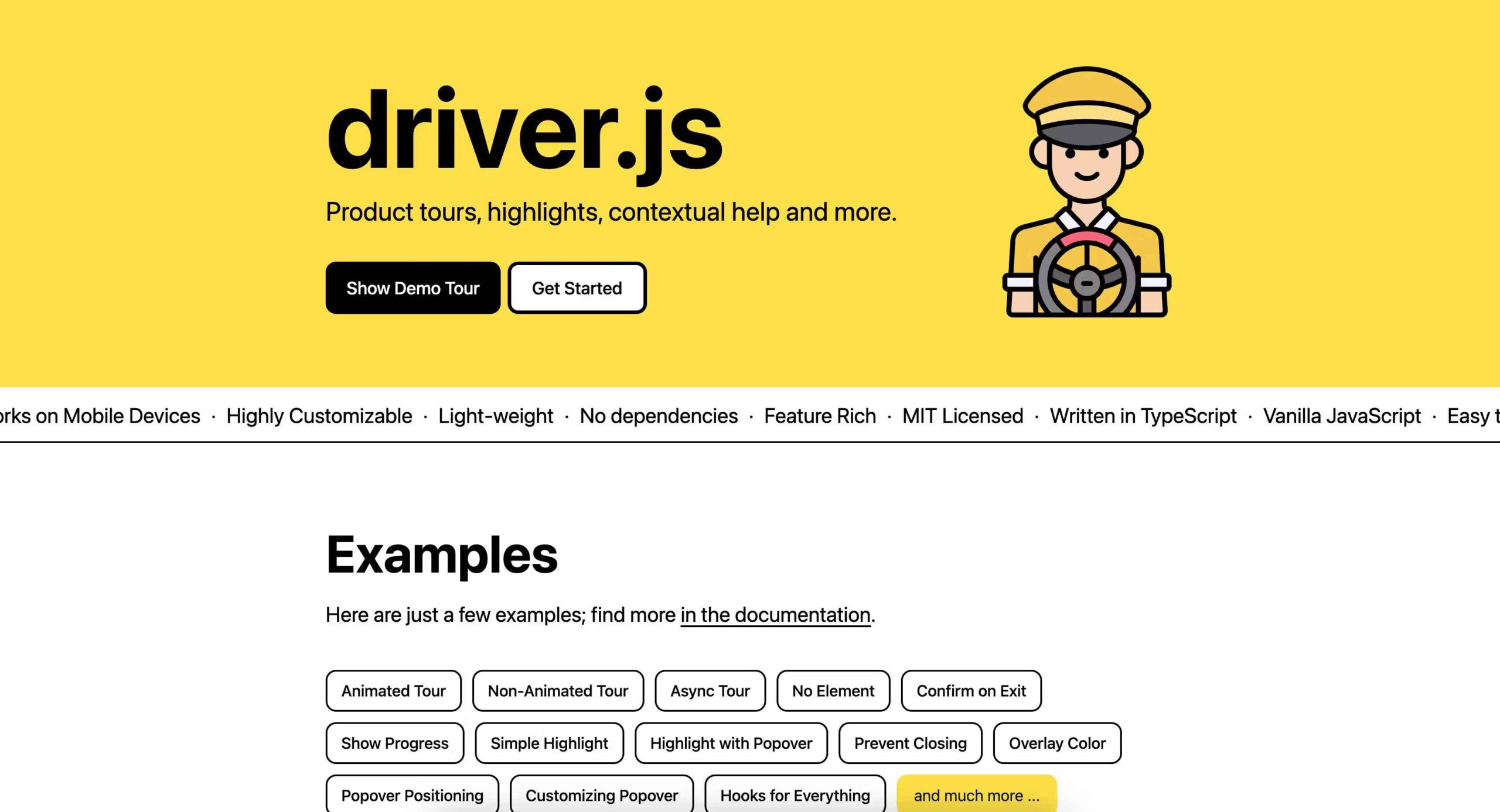 thư viện driver.js