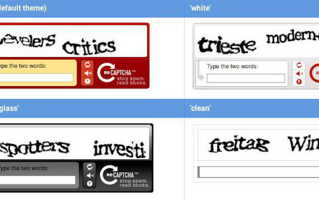 recaptcha