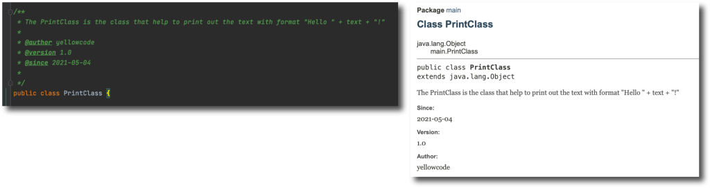 Doc-Comment -Javadoc-Trong-Java-8