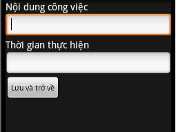 Sqlite trong android