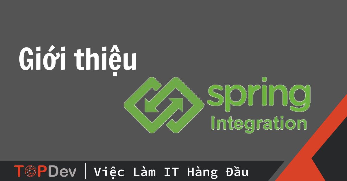 Giới thiệu về Spring Integration